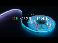 720 RGBIC com banda led 12V 24V