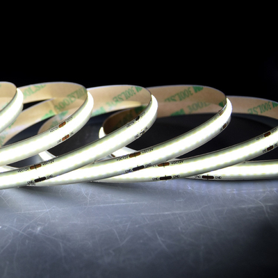 320LEDs/m COB LED Strip Light Lâmpadas de fita flexível para projeto de iluminação