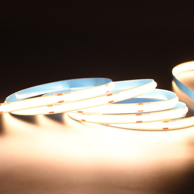 480 LEDs/M COB (Chip-On-Board) Rel To Reel LED Strip Light para iluminação decorativa