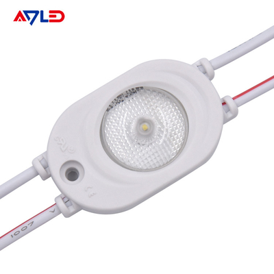 SMD2835 1 módulo LED com lente de 180 graus para caixas de luz de 50-100mm de profundidade e letras de canal