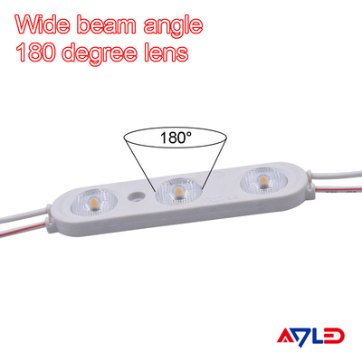 O módulo do diodo emissor de luz de  ilumina 3 o diodo emissor de luz SMD branco 2835 3W 12V impermeável para sinais