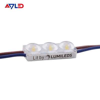 170° Ângulo de feixe Modulo LED de alta tensão para caixa de luz de profundidade média de 6-15 mm e carta de canal