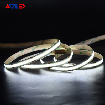 16.4 Ft Cuttable 504LEDS/M Dotless COB LED Strip Light para armário livraria escritório