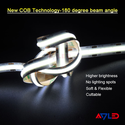 3000k CRI90 Cob Soft Lights Bom preço 5 metros / bobina 528LEDs