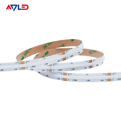 Densidade adesiva Flex Led Strip Lights da tira 24v 3m do diodo emissor de luz do RGB CCT baixa 5m pelo rolo