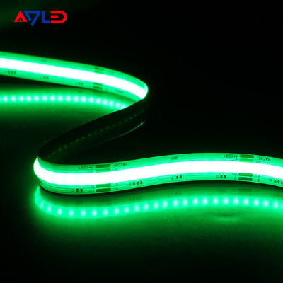 Densidade adesiva Flex Led Strip Lights da tira 24v 3m do diodo emissor de luz do RGB CCT baixa 5m pelo rolo