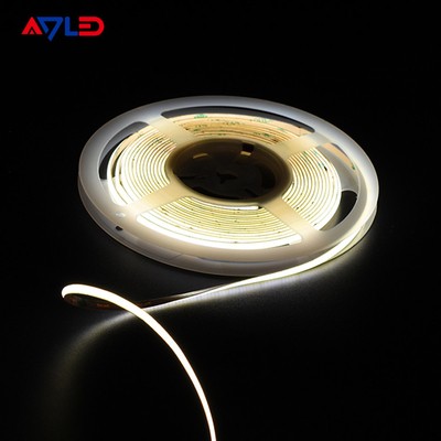 Alta densidade 528LEDs/M Ultra fina 4,5 mm Flexível COB LED Strip Light ((Chip-On-Board) Luz Para armários, iluminação de prateleiras