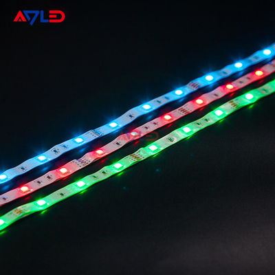 30 leds/M SMD 5050 RGB LED Strip High Lumen RGB Flexível LED Strip Light para interiores