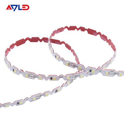 S forma Led Strip Zigzag RGB Led Tape Ribbon Strip Luz para publicidade Sinais Free Twistable