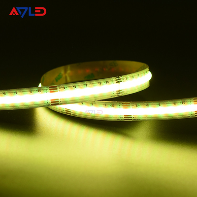 Do tubo impermeável do silicone IP67 das luzes de tira 24V do diodo emissor de luz da ESPIGA tira contínua do diodo emissor de luz do CCT RGB