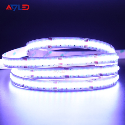 Luzes de tira conduzidas de conexão 12mm 3 da garantia 840RGB CCT da ESPIGA do diodo emissor de luz anos de luz da fita