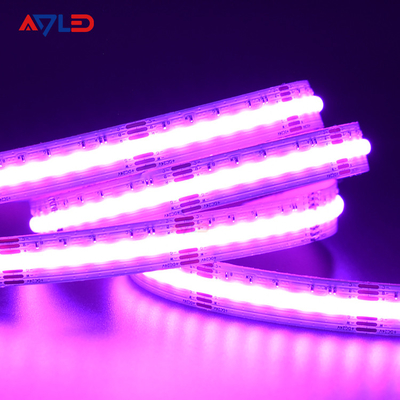 Luzes de tira conduzidas de conexão 12mm 3 da garantia 840RGB CCT da ESPIGA do diodo emissor de luz anos de luz da fita