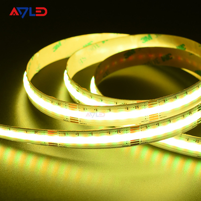 Cor das luzes de tira 24VDC do diodo emissor de luz da ESPIGA do RGB CCT que muda a fita flexível Dotless do diodo emissor de luz