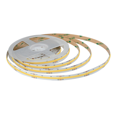 8W/M FCOB CCT 640 LEDs Light Strip Alta densidade Flexível FOB COB 10mm PCB Board com linear dimmable