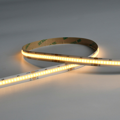 8W/M FCOB CCT 640 LEDs Light Strip Alta densidade Flexível FOB COB 10mm PCB Board com linear dimmable