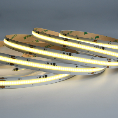 DC24V Branco puro Digital 420LEDS COB Strip Light Com 6500K Temperatura de Cor IP20