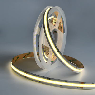 Lâmpadas de LED dinâmicas de cor branca sintonizáveis COB 24V saída de luz sem costura opções brancas vibrantes iluminação linear