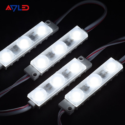 2835 Lâmpadas de módulo LED à prova d'água AC 110V 220V Alta Tensão Injeção Branca