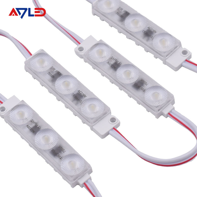 2835 Lâmpadas de módulo LED à prova d'água AC 110V 220V Alta Tensão Injeção Branca