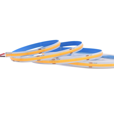 320 LEDs COB Strip Light Branco quente 6500K Temperatura de cor CE RoHS Certificado 3- 12V/24V