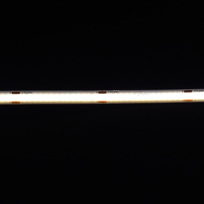 Flexível COB LED Light Strip - 12V/24V 16.4ft/5m comprimento 320 LEDs/m CRI90 Rating Low Voltage Operation 6000K branco frio