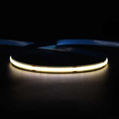 Flexível COB LED Light Strip - 12V/24V 16.4ft/5m comprimento 320 LEDs/m CRI90 Rating Low Voltage Operation 6000K branco frio