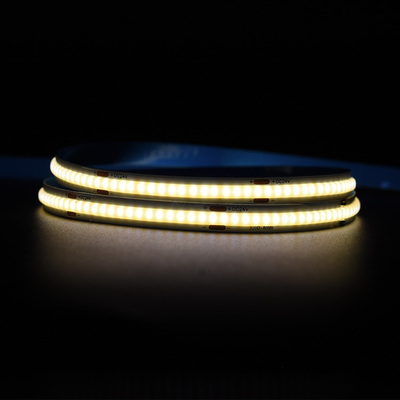 Flexível COB LED Strip Light com 320 LEDs em 3000K 4000K ou 6500K CE e RoHS certificado 24V ou 12V