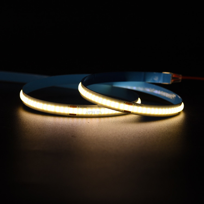 Lâmpadas LED de grau comercial 320 COB LED Strip Light com perfil de alumínio e potência de 5W