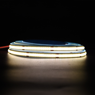 Lâmpada de tira LED COB flexível - 24V, 320 LEDs, temperatura de cor 3000K, largura de 8 mm, garantia de 3 anos - LED Adled.