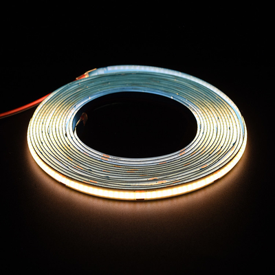 Alta densidade sem pontos 480Leds flexível COB Strip Light COB LED Strip 5meters/reel 8MM 12V/24V