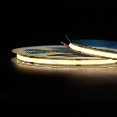 Alta densidade sem pontos 480Leds flexível COB Strip Light COB LED Strip 5meters/reel 8MM 12V/24V