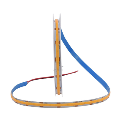 NO SPOT COB ADLED LED STRIP LIGHT ADS-DCOB-480-12-R IP65 impermeável de bobina para bobina 5M/rolo
