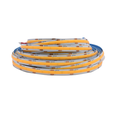 Sem pontos 480 LEDs Ce Ul Rohs fita flexível 3000k 4000k 6500k 24v 12V Cob LED luzes para decoração interior