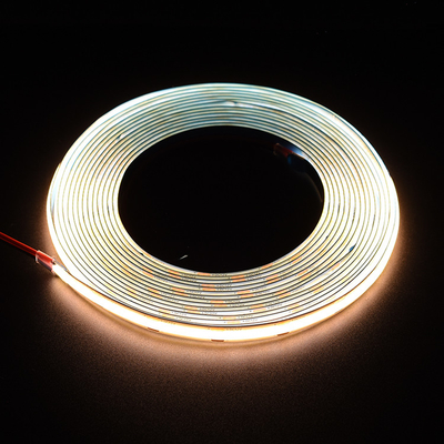 Reel To Reel 480LEDS Cob Tape Strip 8mm Pcs Board 10W/M Sem Manchas Led Strip Light