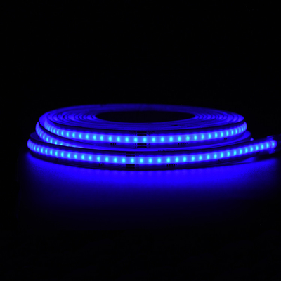 5m RGB COB LED Strip Light Flexível Mistura e saturação de cores sem costura