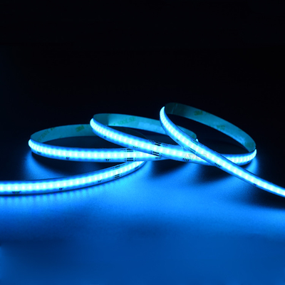 COB LED Strip Light 630leds RGB DC12V/24V IP20 Brilho nominal e luz de tira sem manchas para iluminação linear