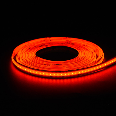 COB LED Strip Light 630leds RGB DC12V/24V IP20 Brilho nominal e luz de tira sem manchas para iluminação linear