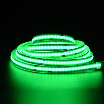 5m RGB COB LED Strip Light Flexível Mistura e saturação de cores sem costura