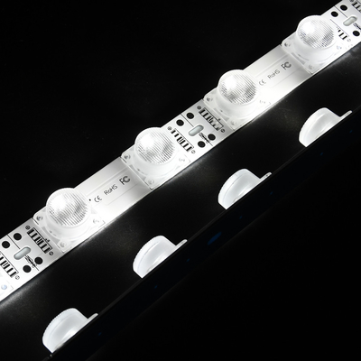 Forneça 5 anos de iluminação confiável com uma barra de luz LED com 18 LEDs por metro, disponível em opções de 24V e 12V
