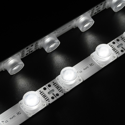 Modulo LED Edge Lit para caixas de luz de dois lados, com LEDs SMD3030, 28,8 watts, 2160 lumens, projetados como um lado-li