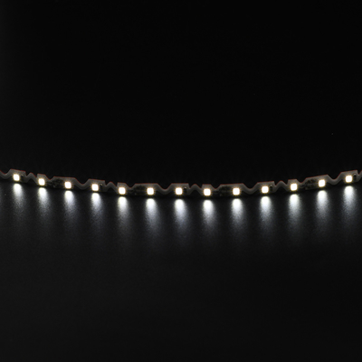 Luzes de faixa LED flexíveis DC 12V - faixa LED zig zag cor branca flexível super brilhante para letras de canal LED retroiluminadas