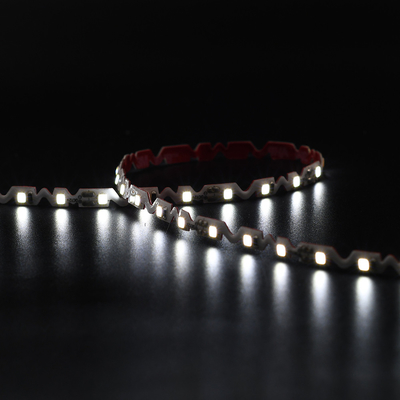 Zig Zag Led Tape Light Bendable S Shape 6500K White Led Strip Para Mini Signage Interior e Exterior