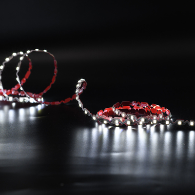 Lâmpadas flexíveis em forma de tiras de zig zag LED IP20 3000K para publicidade de sinais e logotipos