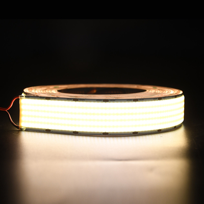 300LSE auto-aderente IP20 livre de curvatura arbitrária Super brilhante Alta densidade linear flexível Cob Tape 1600 LEDs