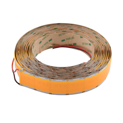 300LSE auto-aderente IP20 livre de curvatura arbitrária Super brilhante Alta densidade linear flexível Cob Tape 1600 LEDs