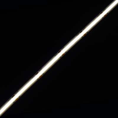 COB LED Strip com 528 chips 8mm largura e 3000k 4000k e 6500k opções de cores para cartaz de cortina