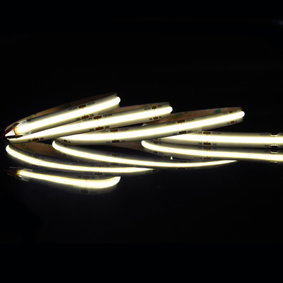 12V/24V 528 COB LED Chips Faixa LED flexível com alto brilho e longa vida útil