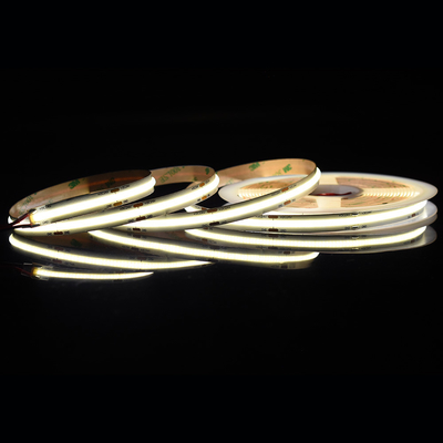 12V/24V 528 COB LED Chips Faixa LED flexível com alto brilho e longa vida útil