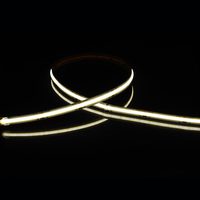 528Leds 12V 24V Cob 10mm Cor Flexível Led Strip Light Ra90 Luz linear sem ponto de luz