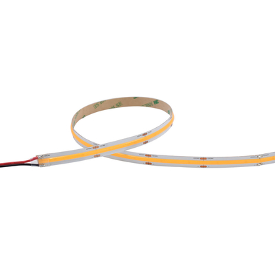 528 LEDs por metro Cob LED Strip Light 10W/M 12v/24v Branco Quente E Frio Branco LED Tape Light